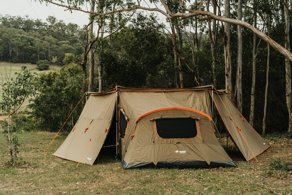 Oztent rv5 tagalong shop tent